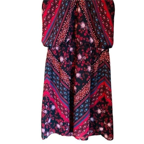 3 for $30! Express halter neck patterned dress. Size small - Picture 7 of 7